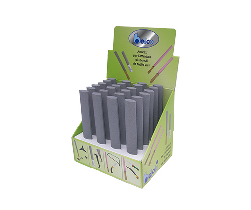 Cote ovale corindone grigio